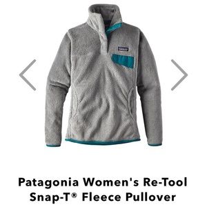 Patagonia women’s Re-tool snap-T fleece pullover